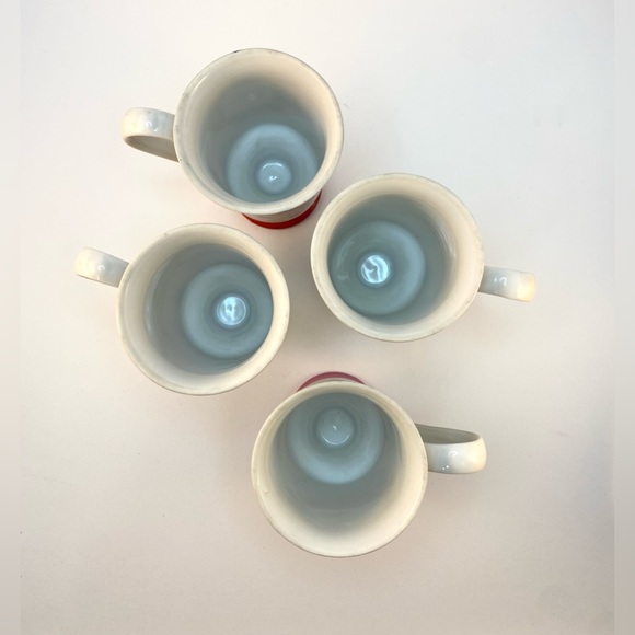 Vintage Elana Arnart 5th Ave Footed Coffee Cup set, COFFEE TIME CLOCK Steampunk - Picture 11 of 13